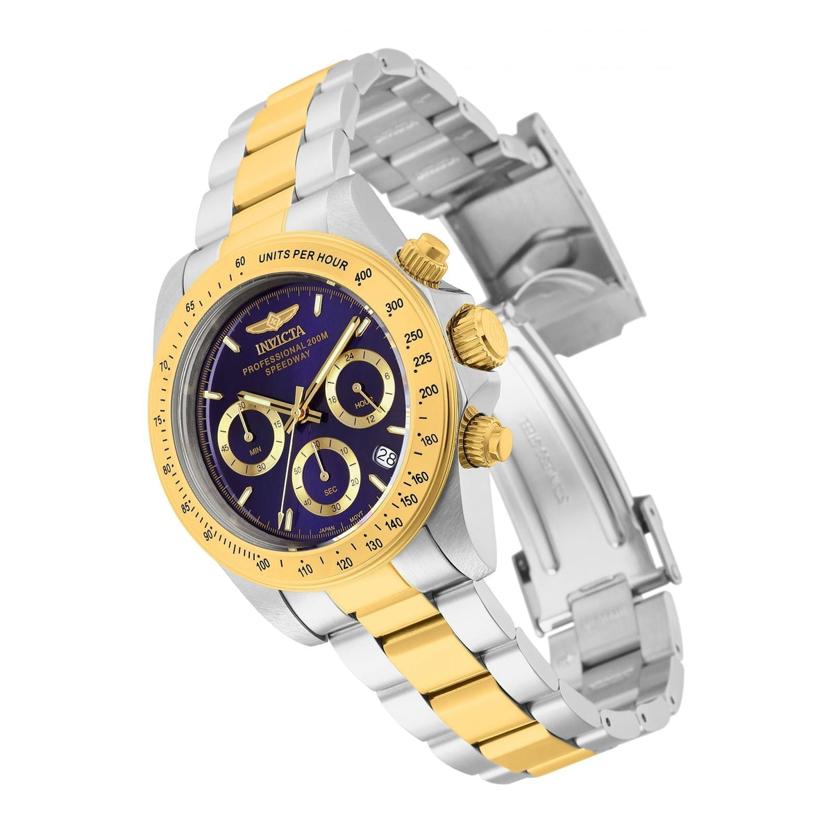Reloj Invicta Speedway de hombre pulsera de metal 40 mm