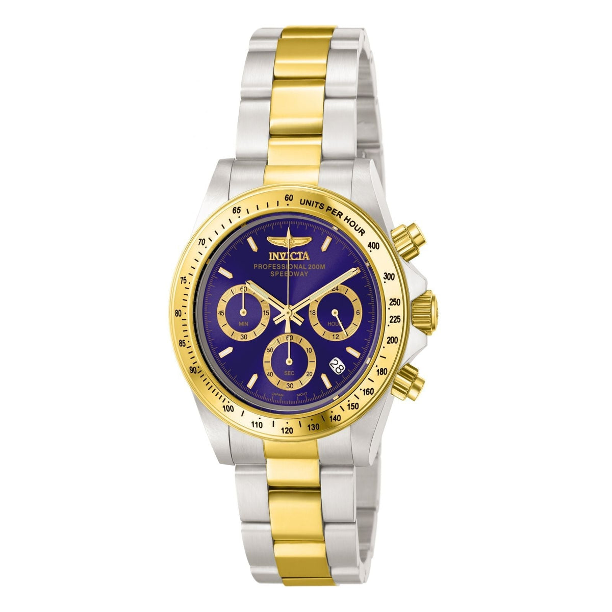 Reloj Invicta Speedway de hombre pulsera de metal 40 mm