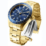 Reloj Invicta Aviator para hombre pulsera de metal 45 mm