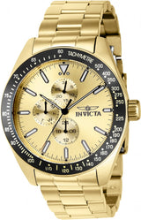 Reloj Invicta Aviator para hombre pulsera de metal 45 mm