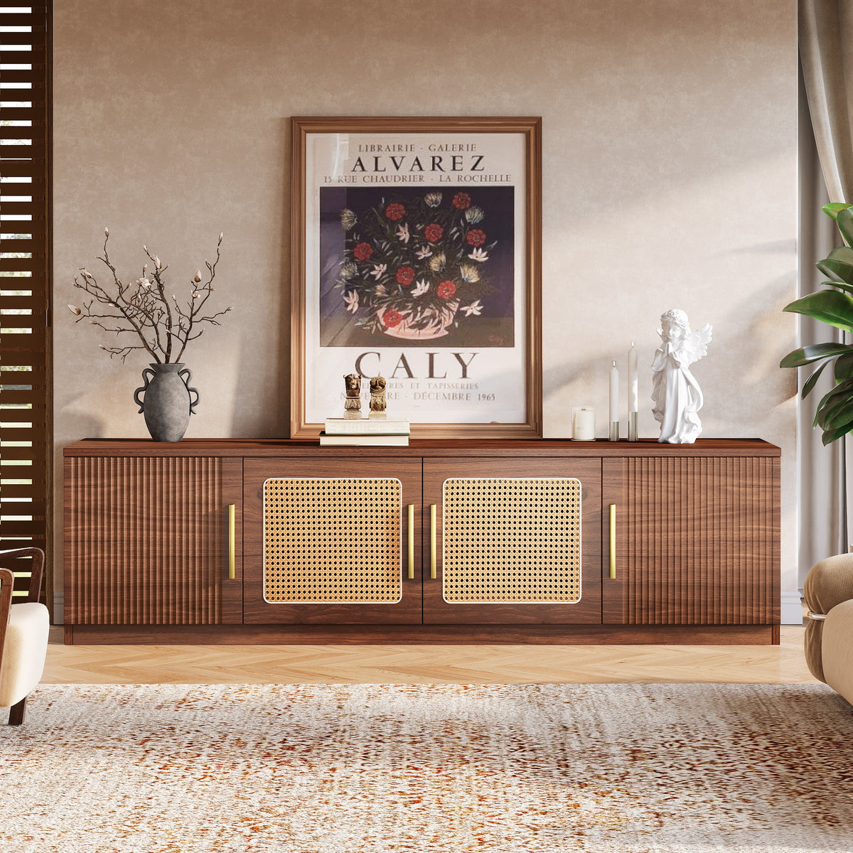 HOGA-HL0157 Mueble para TV Tribesigns MDF