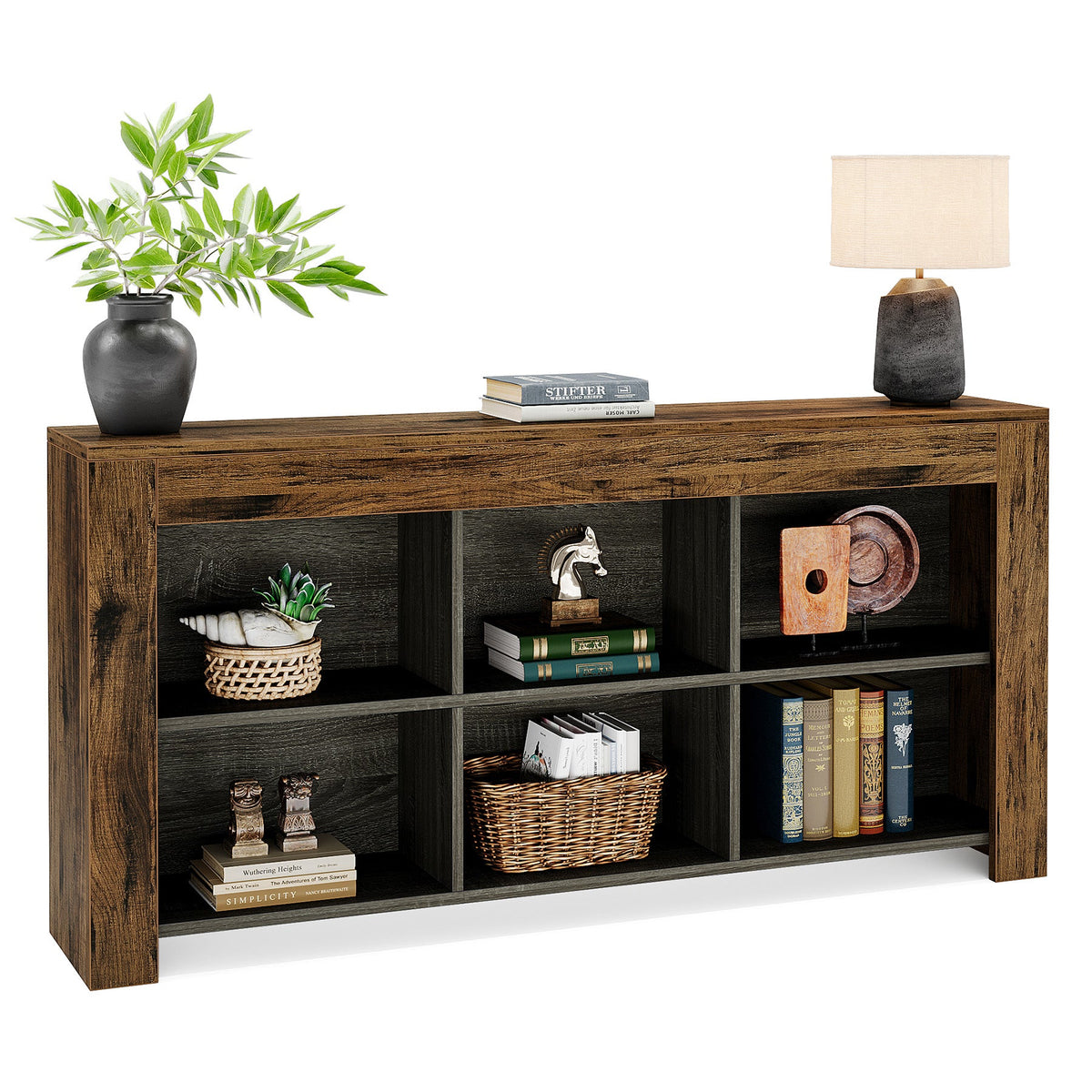 HOGA-JW1123 Mesa de pared Tribesigns de almacenamiento