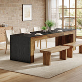 HOGA-SL0078X Mesa de comedor Tribesigns de 8 personas