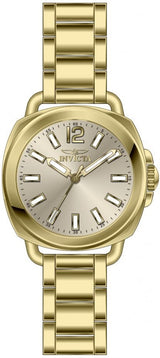 Reloj Invicta Wildflower de dama banda de metal 32 mm