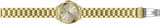 Reloj Invicta Wildflower de dama banda de metal 32 mm