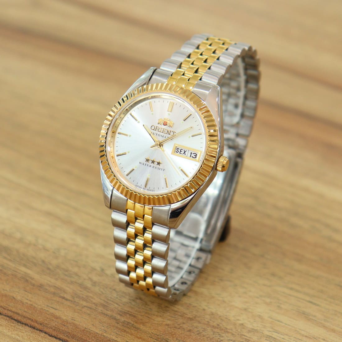 469ED1NH S1SK Reloj Orient Automático de hombre correa de metal