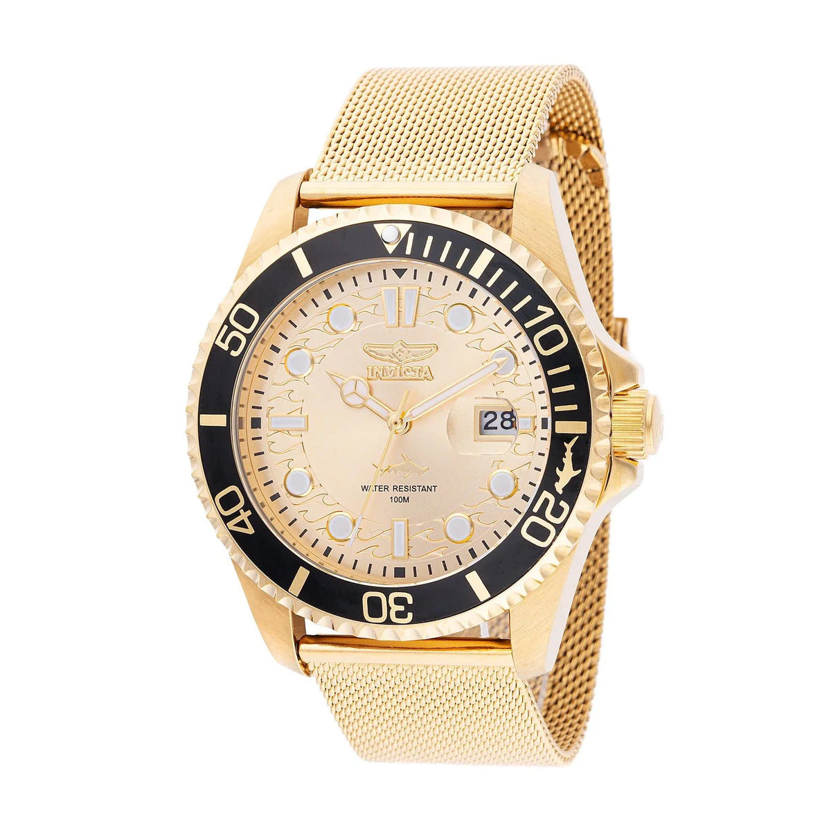 Reloj Invicta Pro Diver de caballero pulsera mesh 43 mm