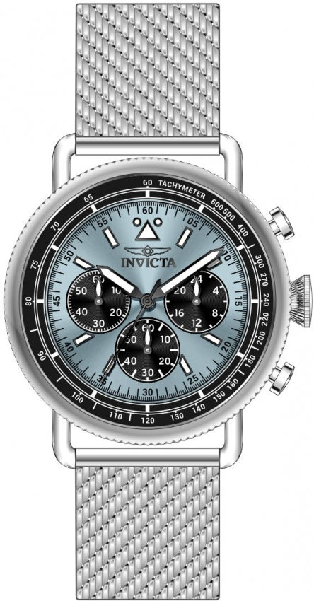 Reloj Invicta Speedway Zager de hombre correa mesh 44 mm
