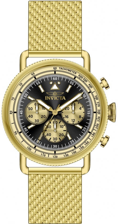 Reloj Invicta Speedway Zager de hombre correa mesh 44 mm