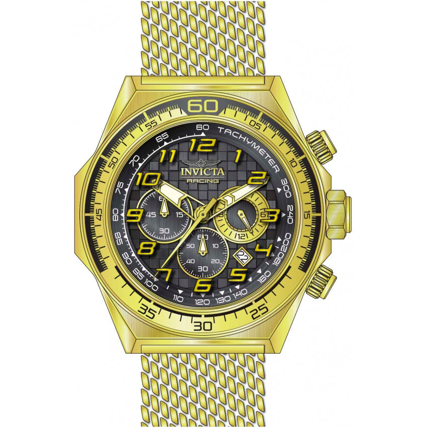 Reloj Invicta Racing de hombre pulsera mesh 50 mm