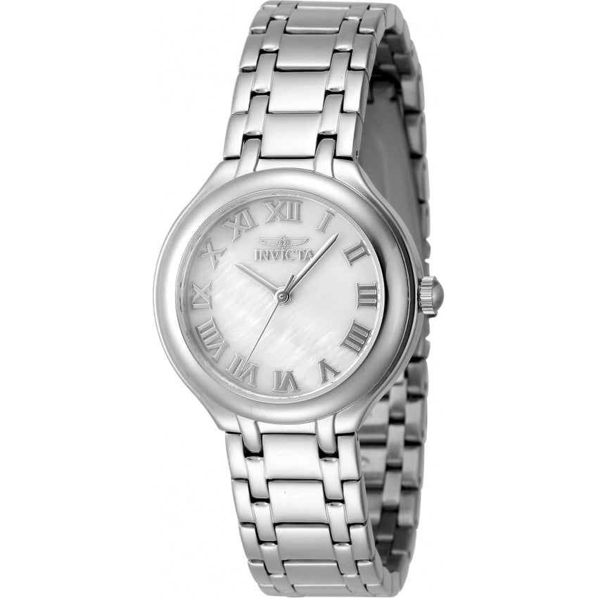 Reloj Invicta Wildflower de dama banda de metal 32 mm