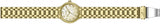 Reloj Invicta Wildflower de dama banda de metal 32 mm