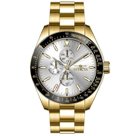 Reloj Invicta Aviator para hombre pulsera de metal 45 mm