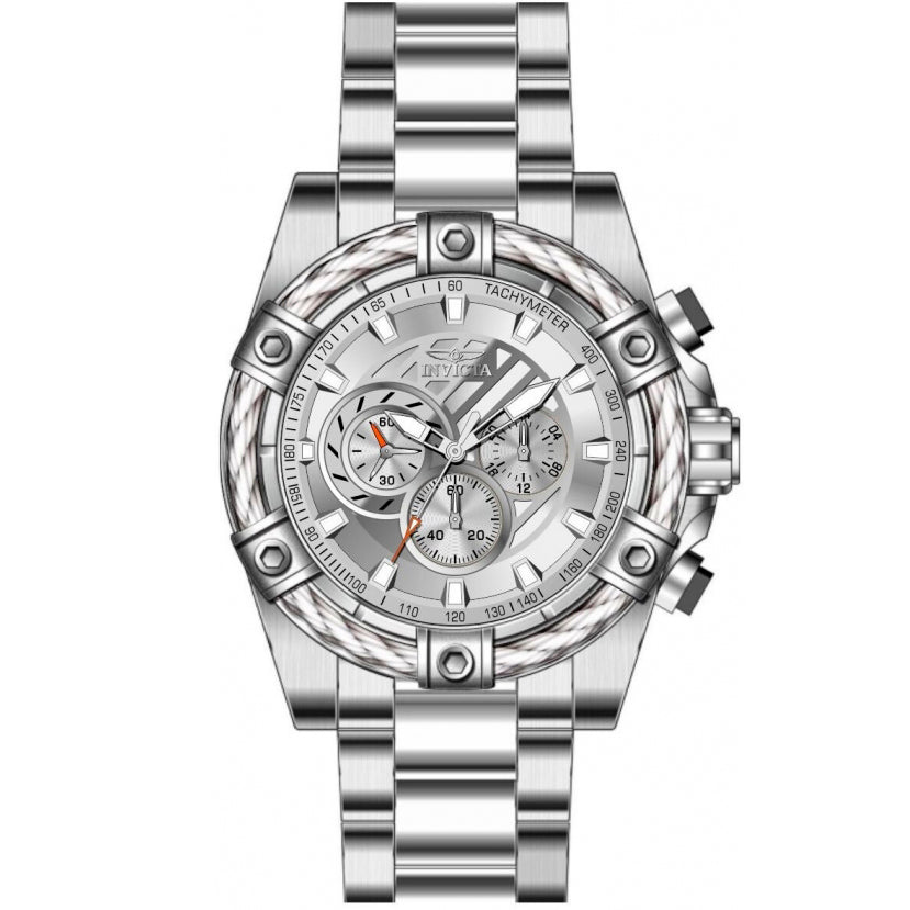 Reloj invicta para caballero pulsera de metal 52 mm