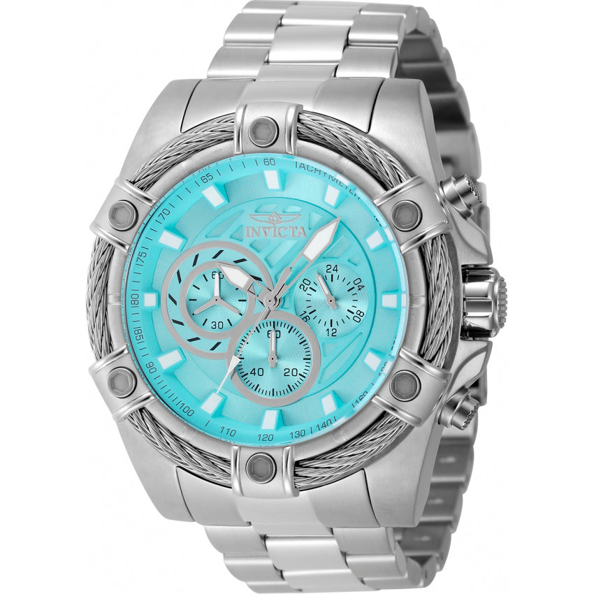 Reloj invicta para caballero pulsera de metal 52 mm