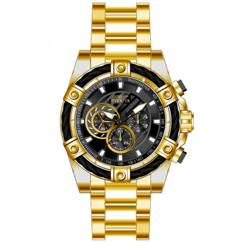 Reloj invicta para caballero pulsera de metal 52 mm