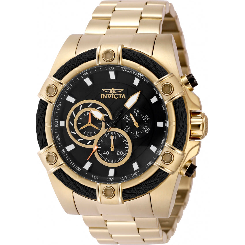 Reloj invicta para caballero pulsera de metal 52 mm