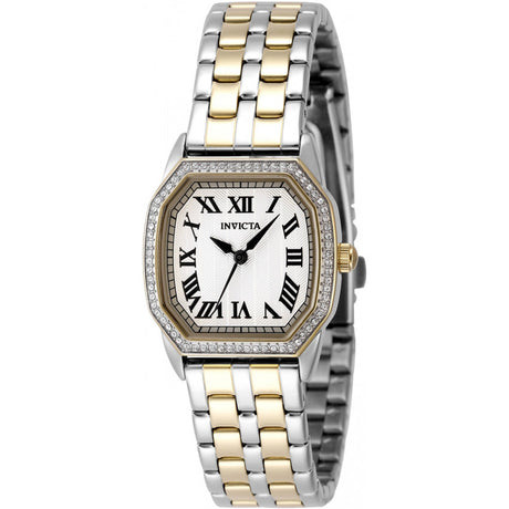 Reloj Invicta Wildflower de dama banda de metal 27 mm