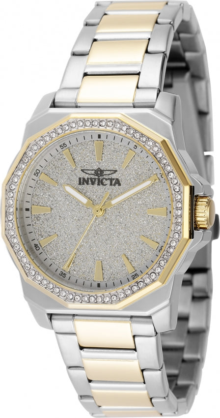 Reloj Invicta Speedway de dama banda de acero inoxidable 34 mm
