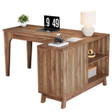 HOGA-XK00749 Escritorio L Tribesigns de madera MDF