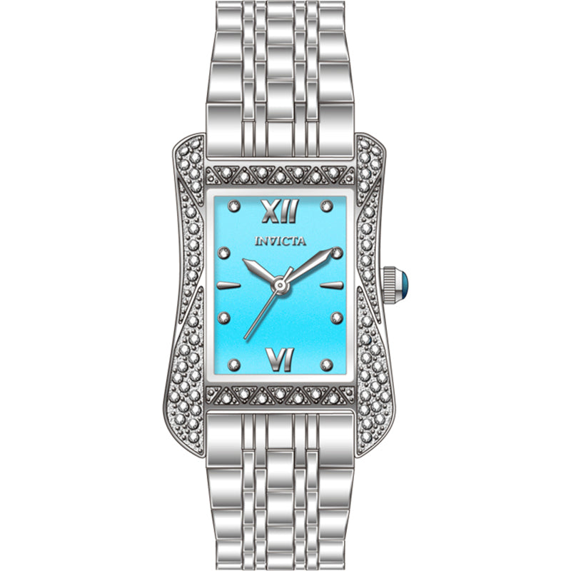 Reloj Invicta Wildflower de dama correa de metal 26 mm