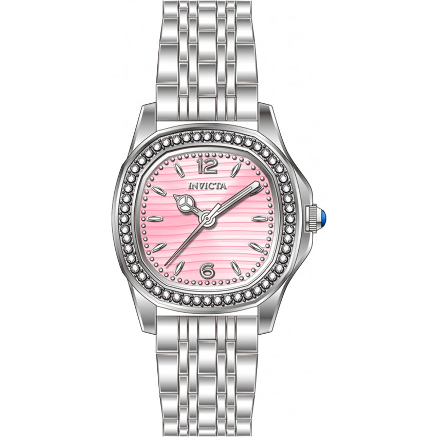Reloj Invicta Wildflower de dama banda de metal 31 mm