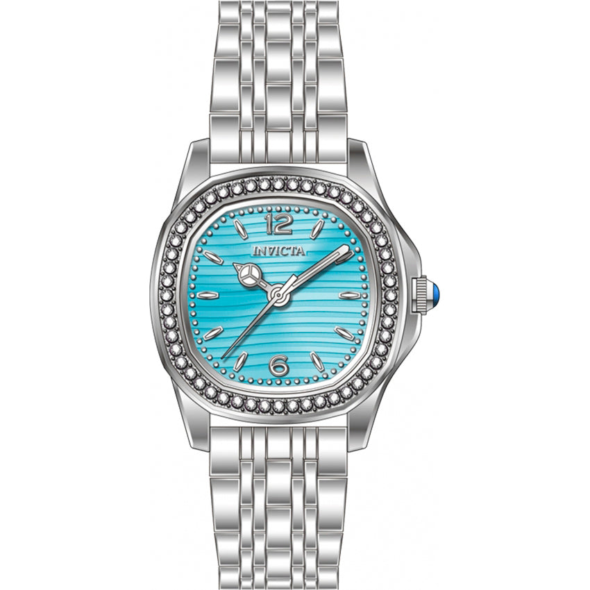 Reloj Invicta Wildflower de dama banda de metal 31 mm