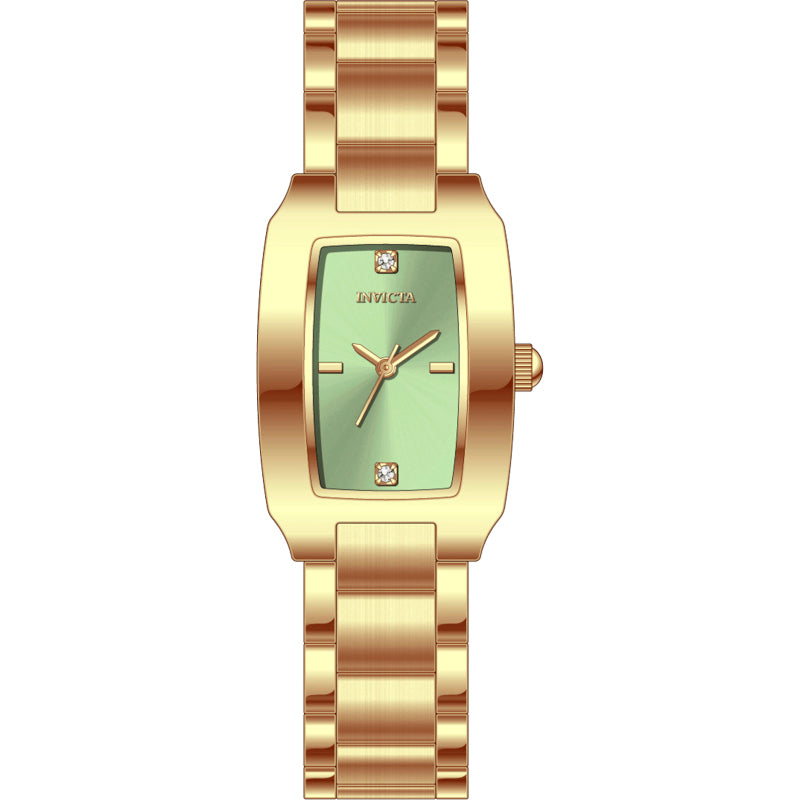 Reloj Invicta Wildflower de dama correa de metal 22 mm