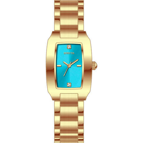Reloj Invicta Wildflower de dama correa de metal 22 mm