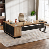 HOGA-JW1203 Escritorio Ejecutivo Tribesigns de madera