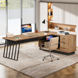 HOGA-JW1203 Escritorio Ejecutivo Tribesigns de madera