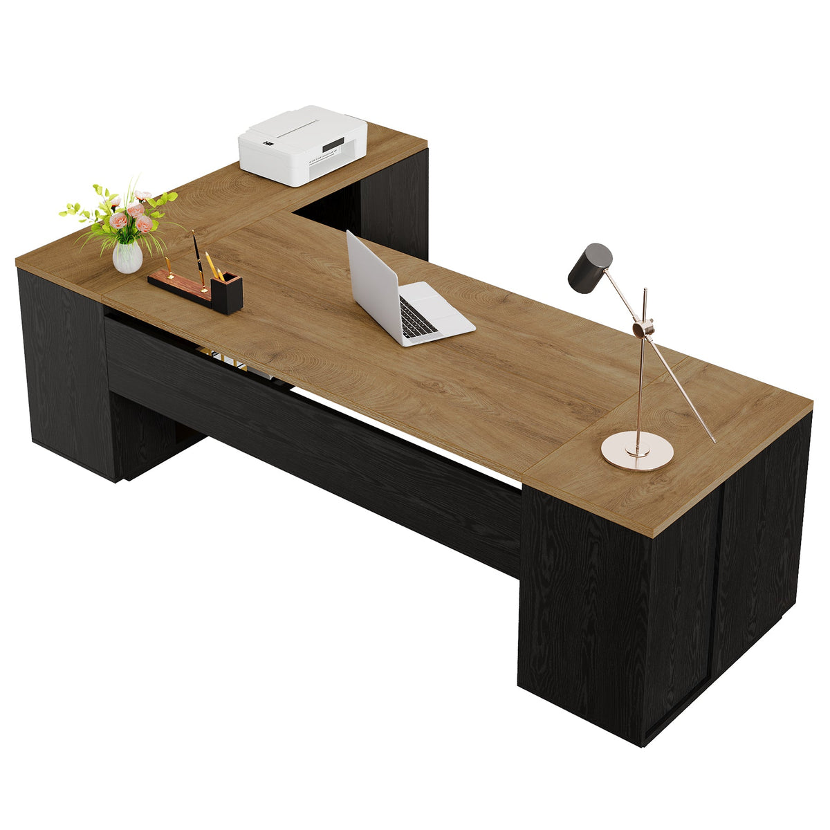 HOGA-HL0364 Escritorio Ejecutivo Tribesigns de madera