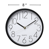Reloj de Pared Análogo Color Blanco - Varios Tamaños