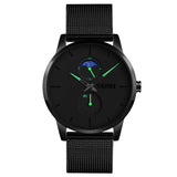 9208 Reloj Skmei para caballero pulsera mesh