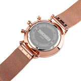 9231 Reloj Skmei para Hombre Pulsera Mesh Análogo