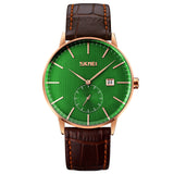 9273 Reloj Skmei para Hombre Pulsera de Cuero Análogo