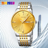 9323 Skmei Reloj para Hombre Pulsera de Metal Análogo