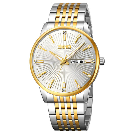 9323 Skmei Reloj para Hombre Pulsera de Metal Análogo