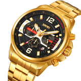 9332  Reloj Skmei para caballero pulsera de metal