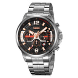 9332  Reloj Skmei para caballero pulsera de metal