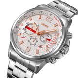 9332  Reloj Skmei para caballero pulsera de metal