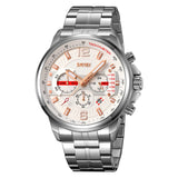 9332  Reloj Skmei para caballero pulsera de metal