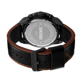 9347 Reloj Skmei para caballero pulsera de piel