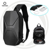 9509 Bolso Ozuko Tipo Pechera Carbon Series