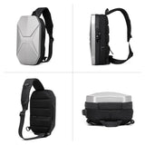 9509 Bolso Ozuko Tipo Pechera Carbon Series