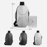 9509 Bolso Ozuko Tipo Pechera Carbon Series