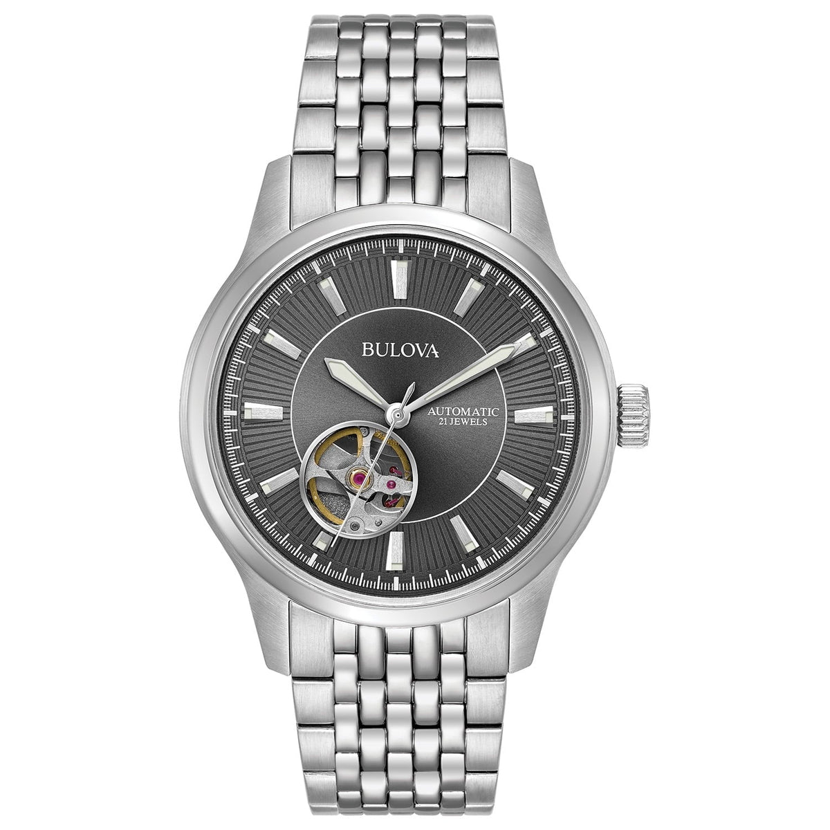96A190 Reloj Bulova Classic Skeleton de caballero