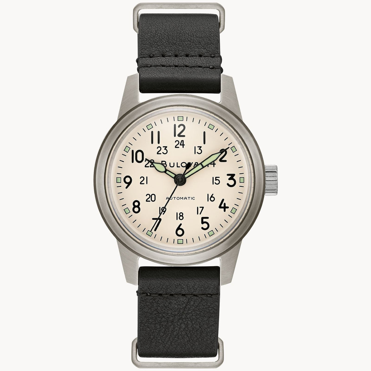 96A246 Reloj Bulova Hack Watch de hombre pulsera de piel