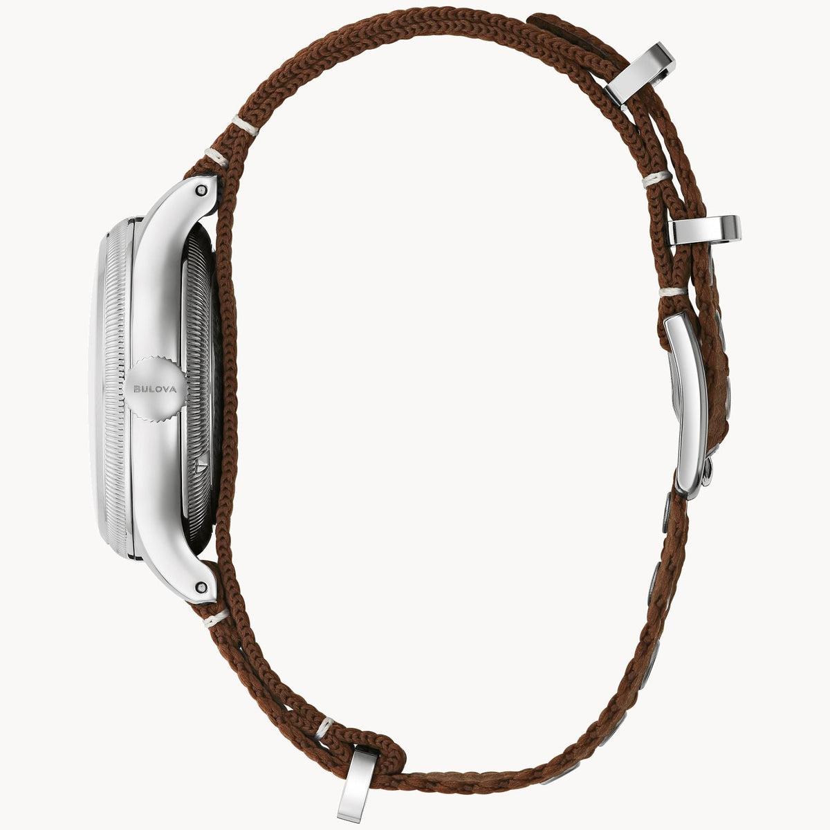 96A282 Reloj Bulova A-11 Hack Watch de hombre pulsera de tela