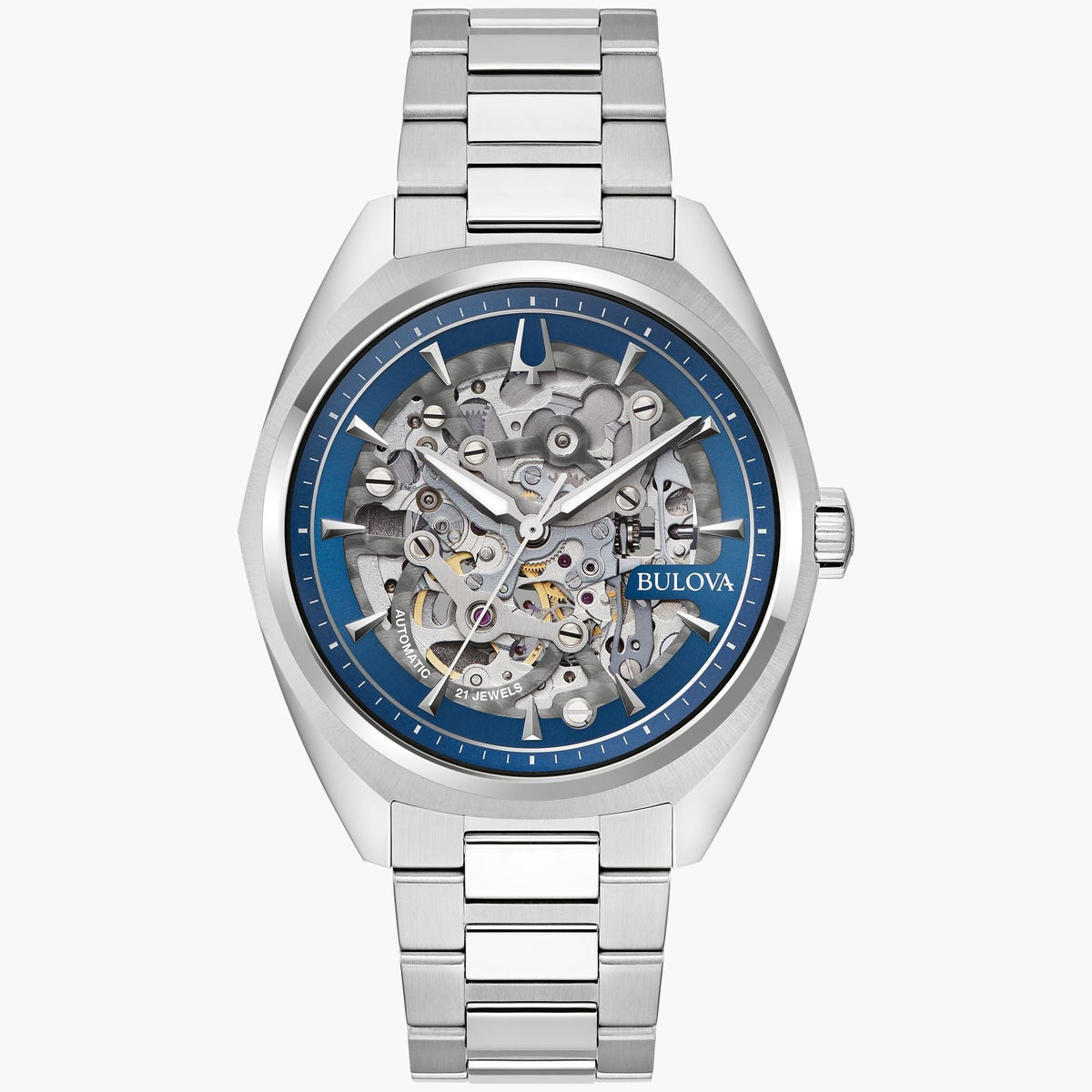 96A292 Reloj Bulova Surveyor de hombre banda de metal